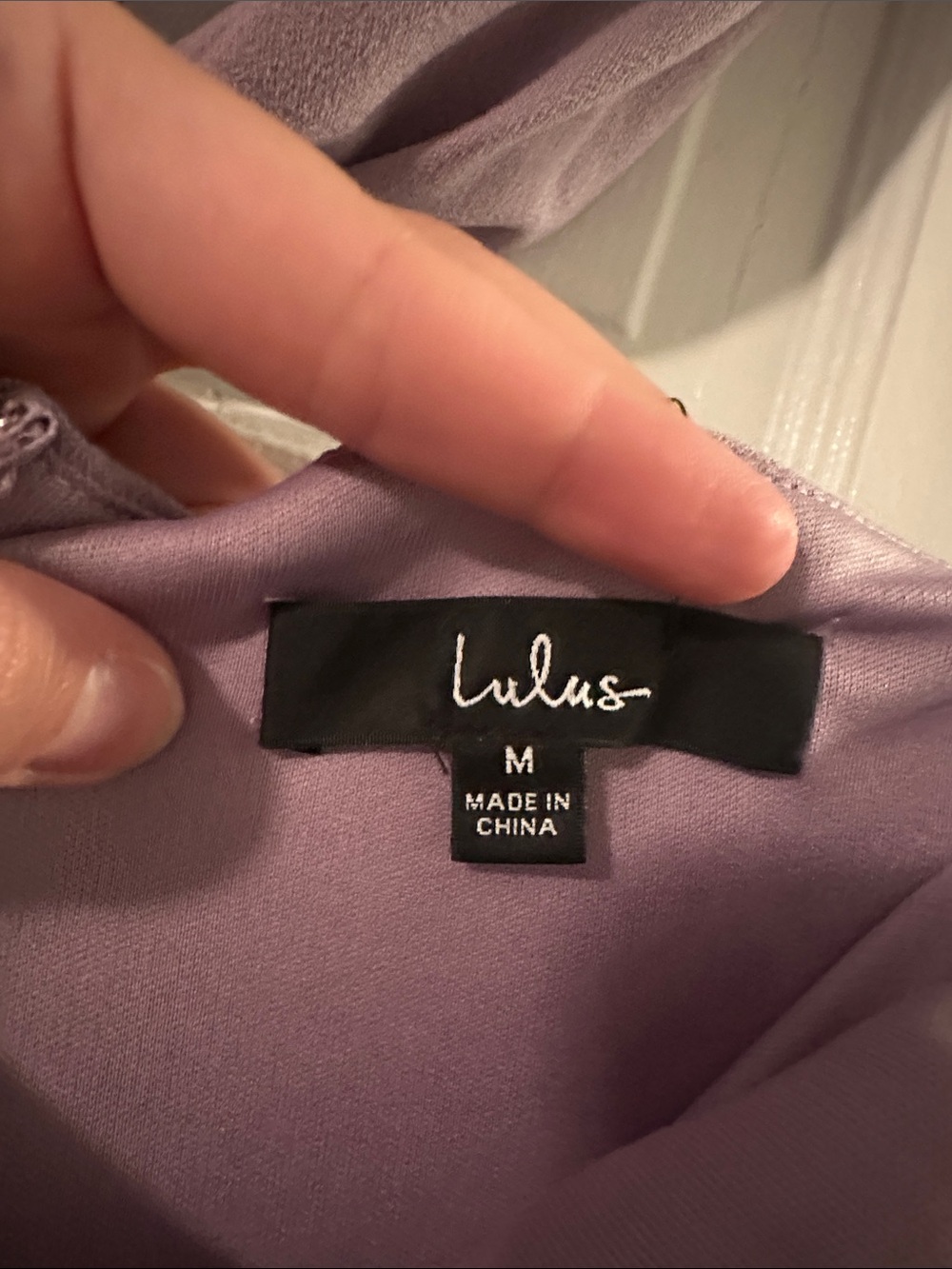 Lavender Midi Dress - Picture 2 of 3